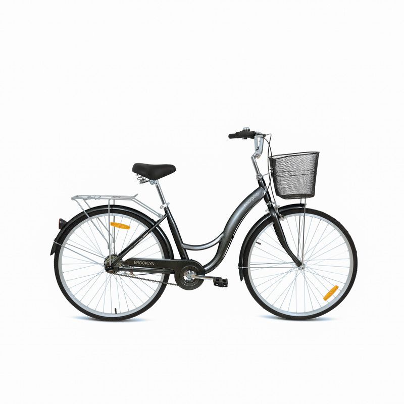 Mogoo - Brooklyn City Bike 26-Inch - Grey