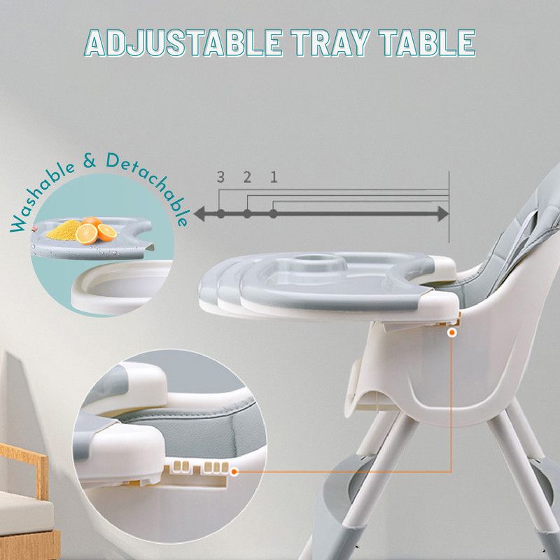 Lovely Baby - High Chair - Azure