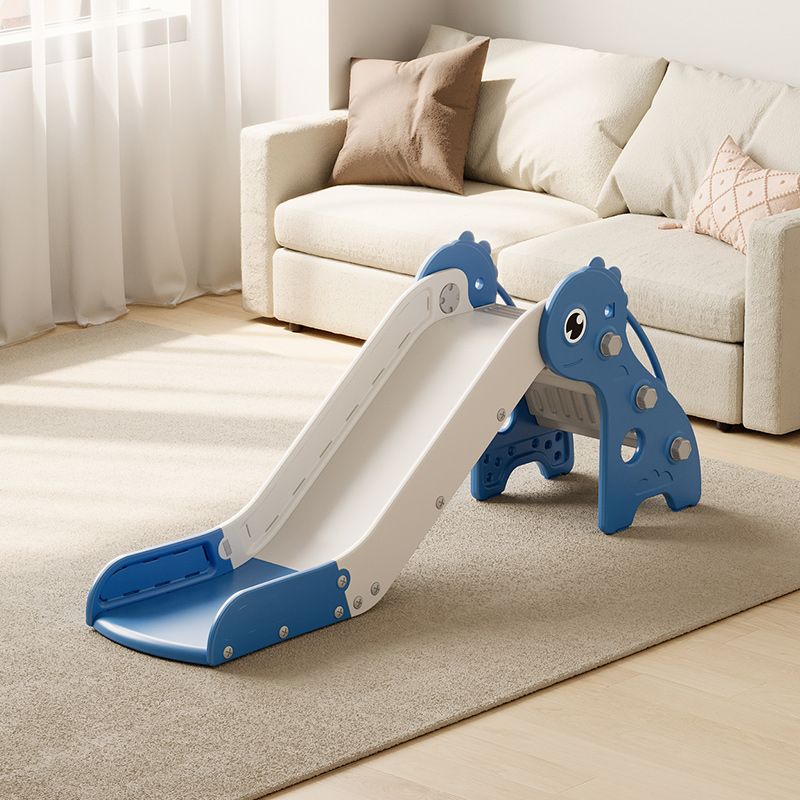 Lovely Baby - Foldable Dinosaur Slide - Blue/White