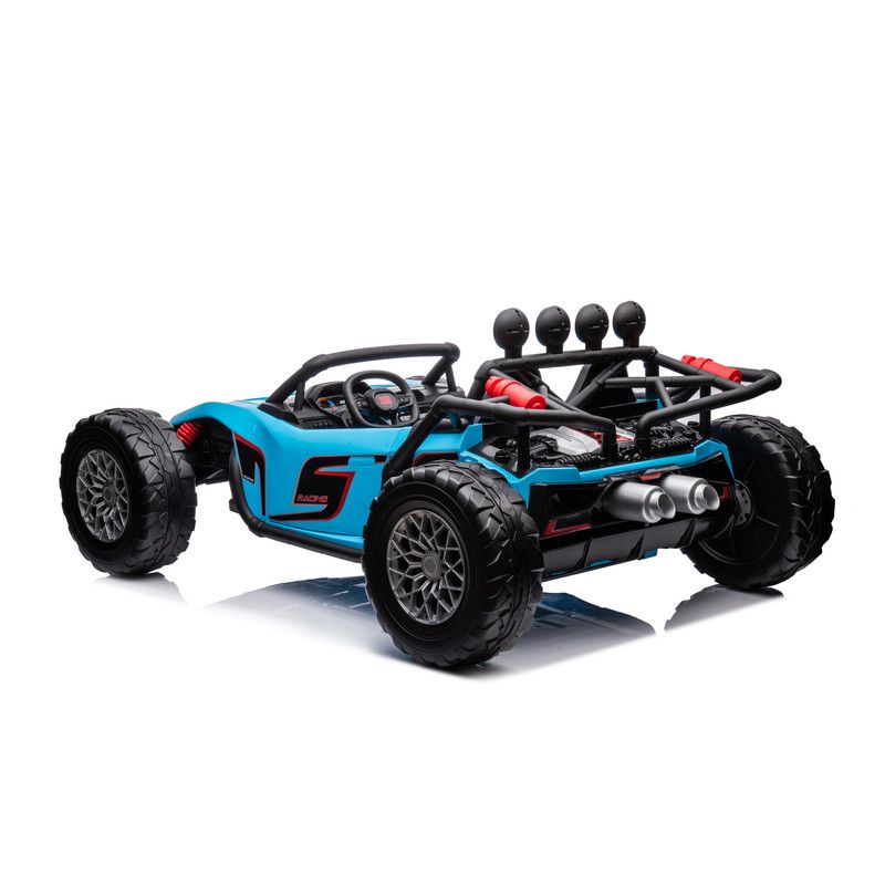 Lovely Baby - Super Monster Powered Ride-On Car - Blue