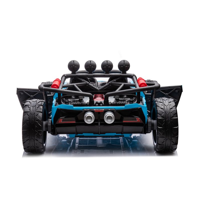 Lovely Baby - Super Monster Powered Ride-On Car - Blue