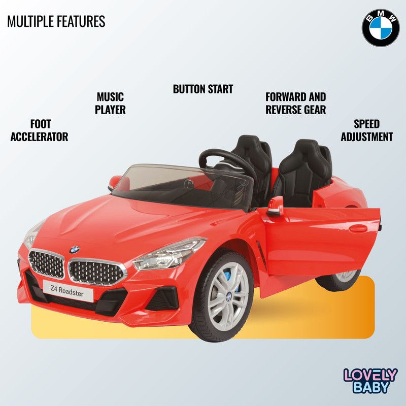 Lovely Baby - BMW Z4 Roadster Powered Ride-On Car - Red