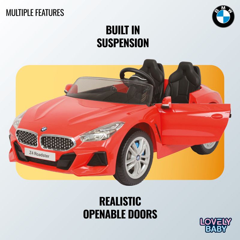 Lovely Baby - BMW Z4 Roadster Powered Ride-On Car - Red