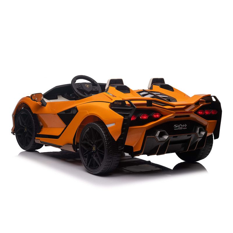 Lovely Baby - Lamborghini Sian Roadster Ride-On Car - Orange