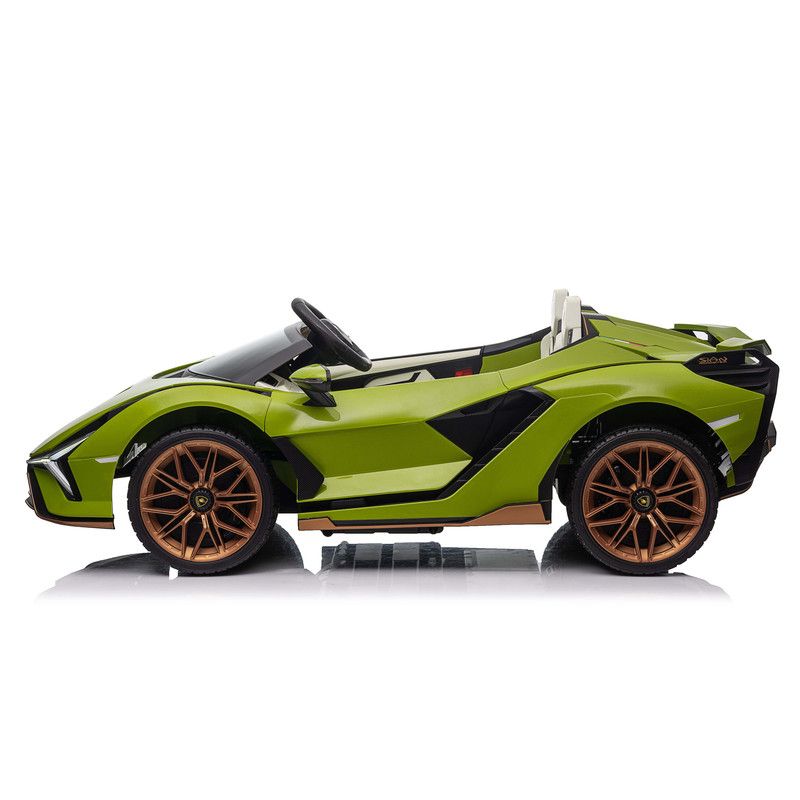 Lovely Baby - Lamborghini Sian Roadster Ride-On Car - Green