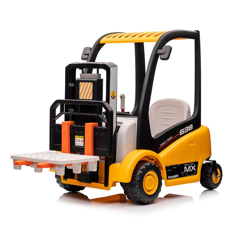 Lovely Baby - Forklift Truck Ride On for Kids - Yellow