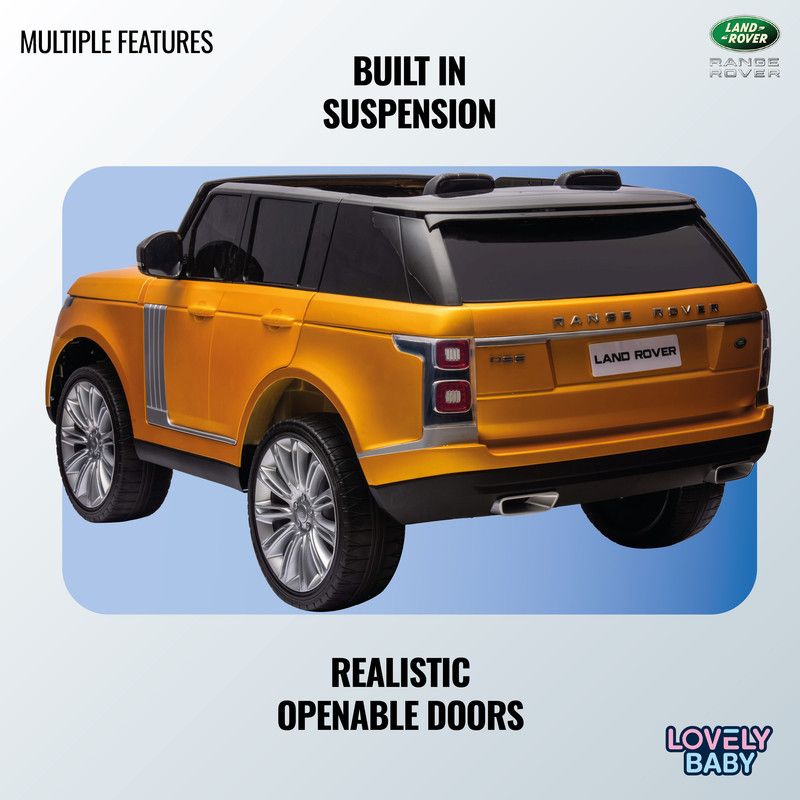 Lovely Baby - Range Rover Electric Ride-On Car - Matt Gold