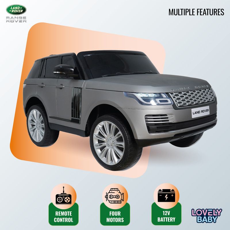 Lovely Baby - Range Rover Electric Ride-On Car - Matt Grey