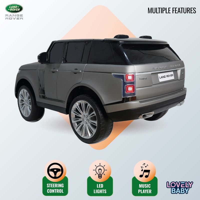 Lovely Baby - Range Rover Electric Ride-On Car - Matt Grey