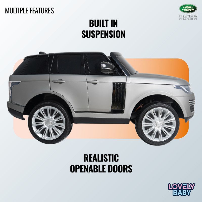 Lovely Baby - Range Rover Electric Ride-On Car - Matt Grey