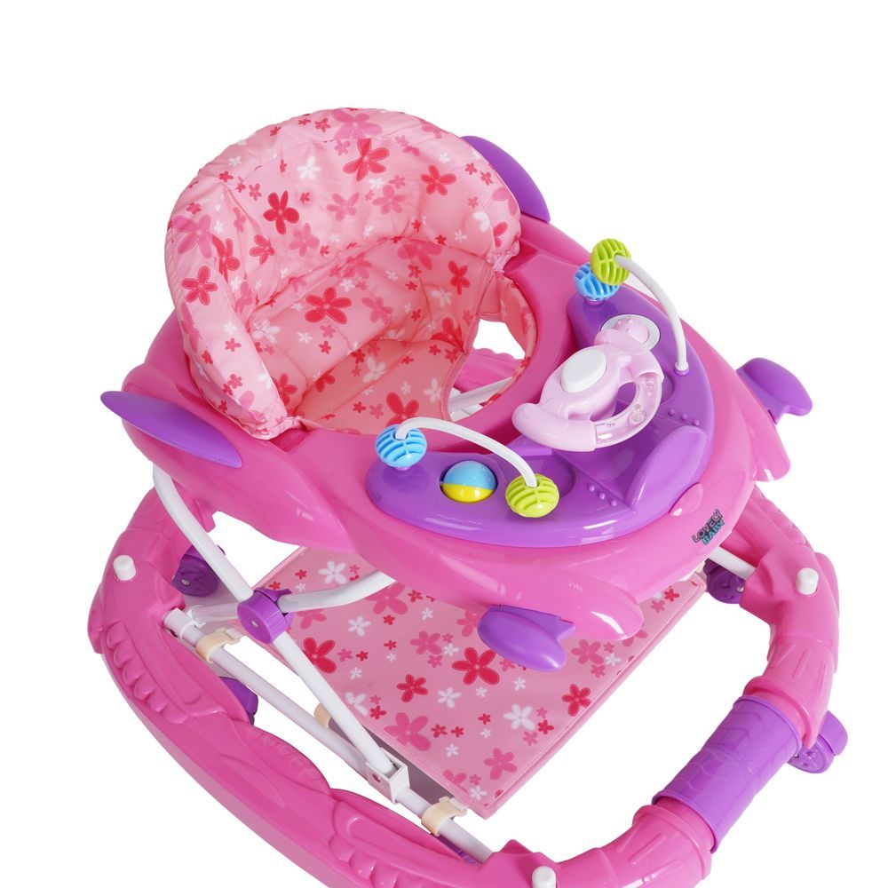 Lovely Baby - Rocking Baby Walker - Pink