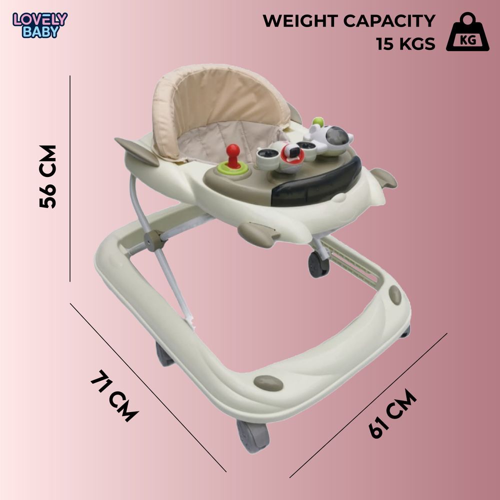 Lovely Baby - Cosmic Baby Walker - Beige