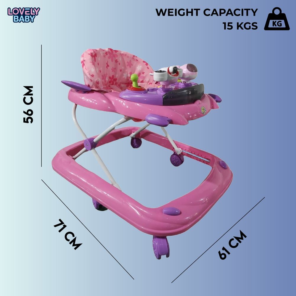 Lovely Baby - Cosmic Baby Walker - Pink