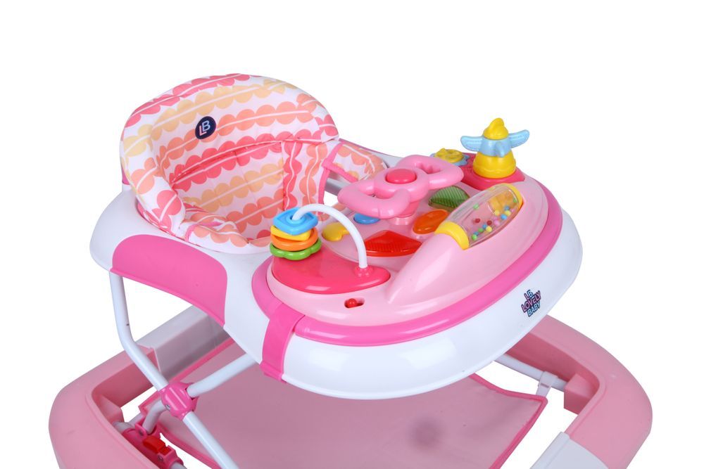 Lovely Baby - Dash Baby Walker - Pink