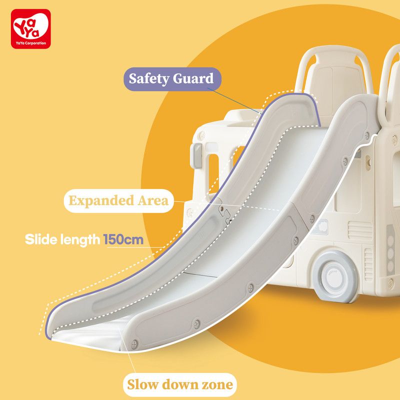 YaYa - 3-in-1 Bus Slide - Beige