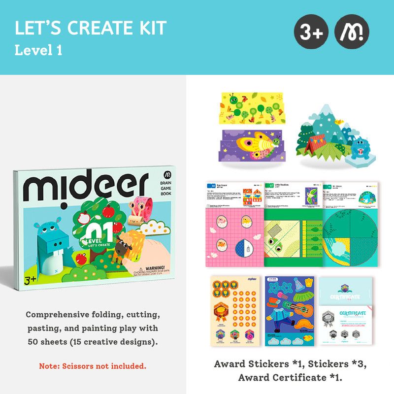 Mideer - Let's Create Kit - Level 1