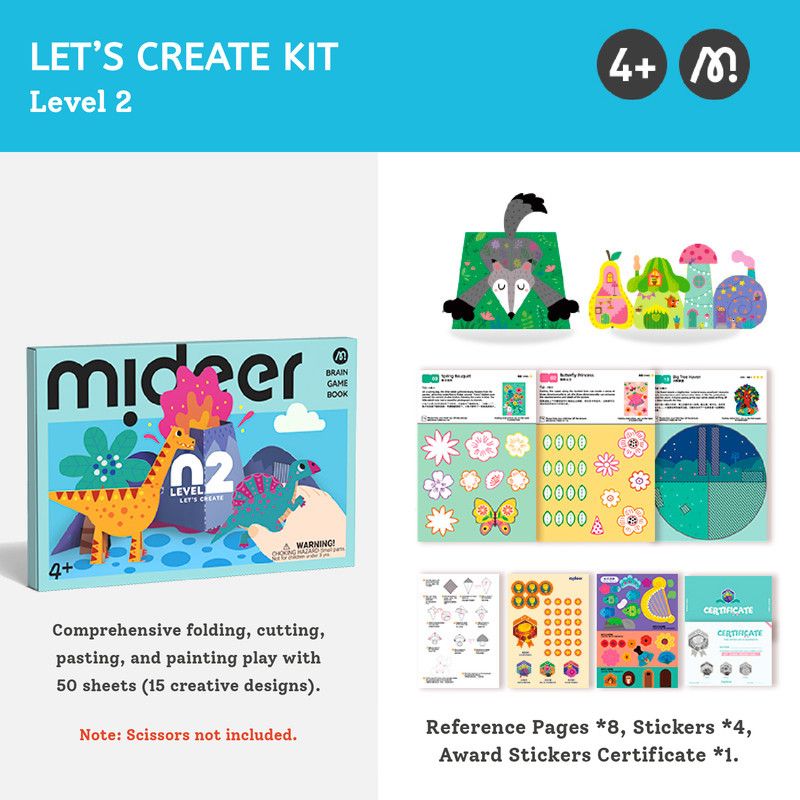 Mideer - Let's Create Kit - Level 2