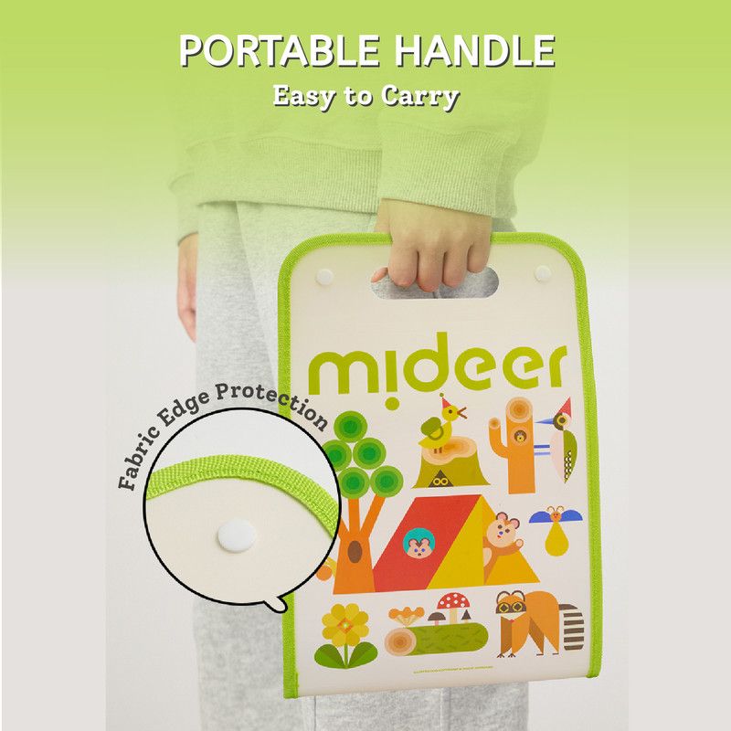 Mideer - A4 Expandable Accordion Folder - Forest College