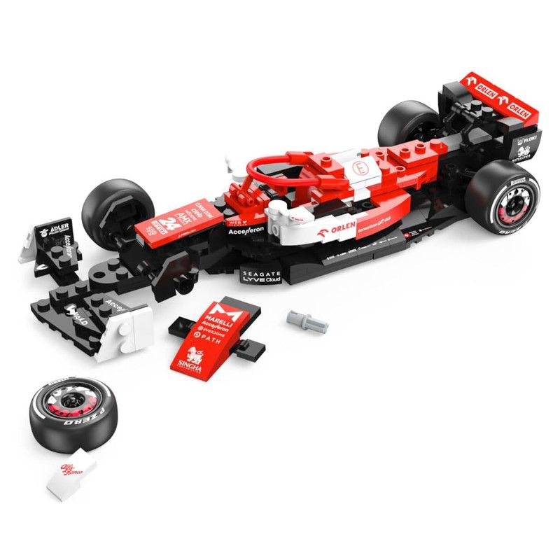 Rastar - Alfa Romeo C42 F1 Car Bricks Building Kit