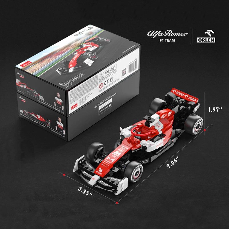 Rastar - Alfa Romeo C42 F1 Car Bricks Building Kit