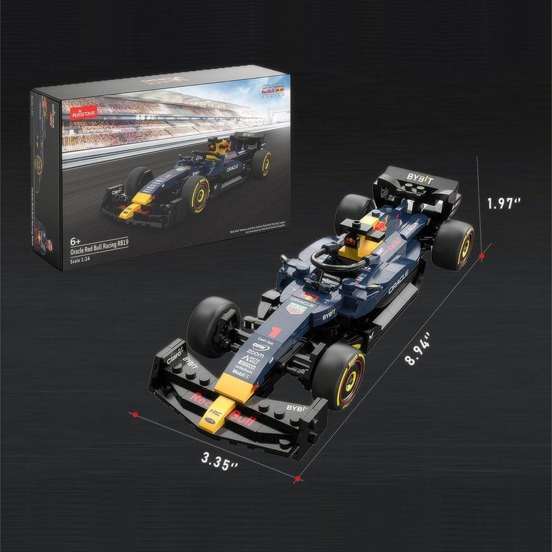 Rastar - Oracle Redbull Rb19 F1 Car Bricks Building Kit