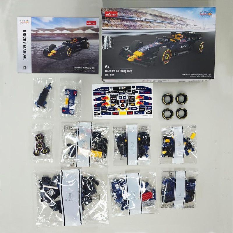 Rastar - Oracle Redbull Rb19 F1 Car Bricks Building Kit