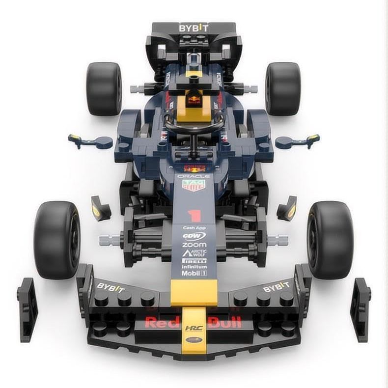 Rastar - Oracle Redbull Rb19 F1 Car Bricks Building Kit