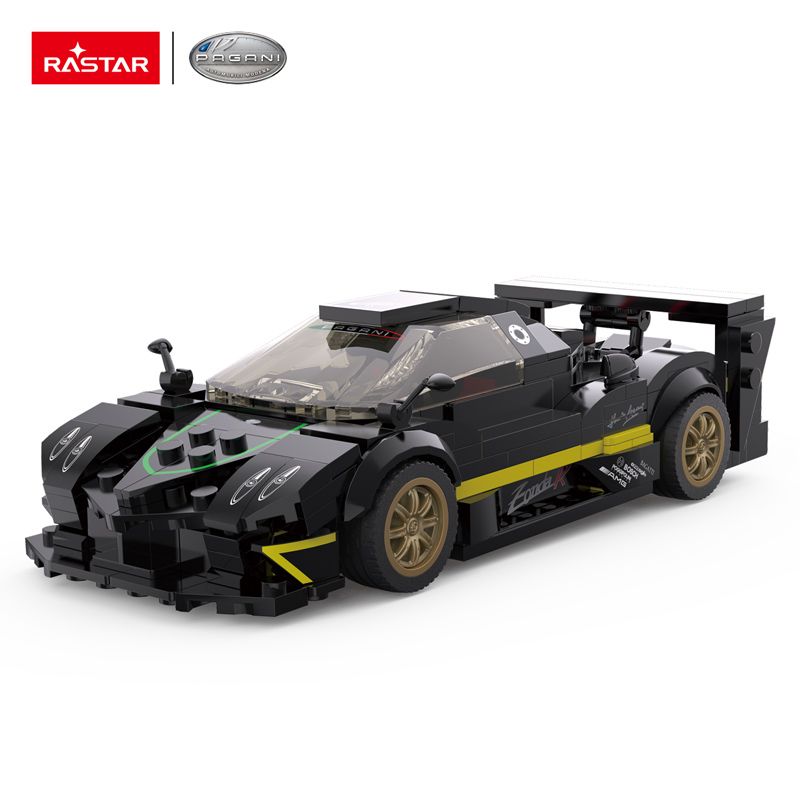 Rastar - Pagani Zonda R Bricks Building Kit - Black