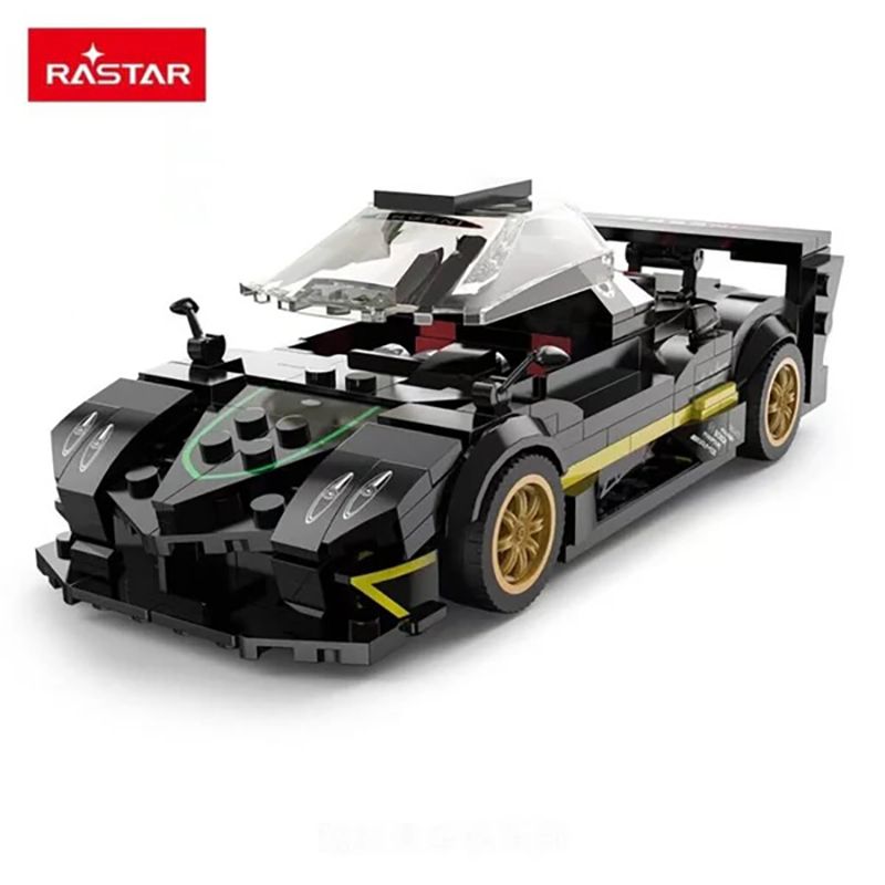 Rastar - Pagani Zonda R Bricks Building Kit - Black