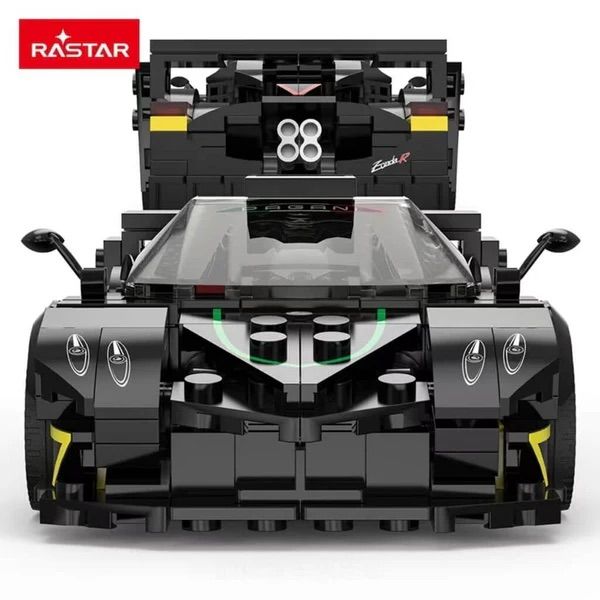 Rastar - Pagani Zonda R Bricks Building Kit - Black