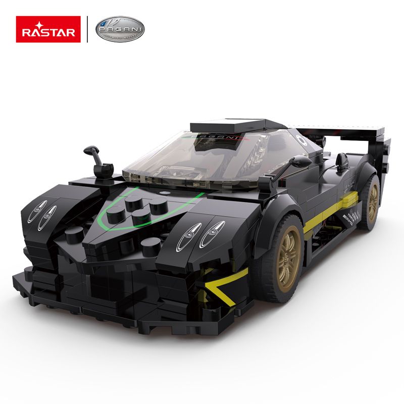 Rastar - Pagani Zonda R Bricks Building Kit - Black