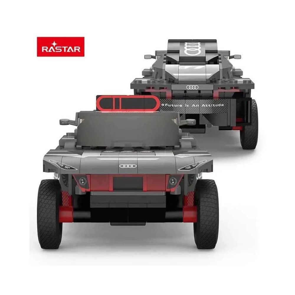 Rastar - Audi RS Q E-Tron Bricks Building Kit - Grey - 367pcs