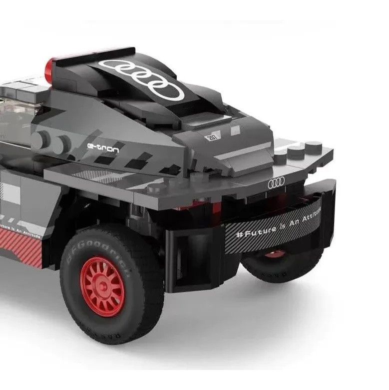 Rastar - Audi RS Q E-Tron Bricks Building Kit - Grey - 367pcs