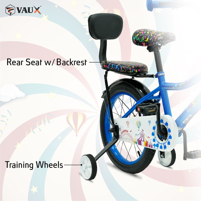 Vaux - Carnival Kids Bike 16 Inch - Blue