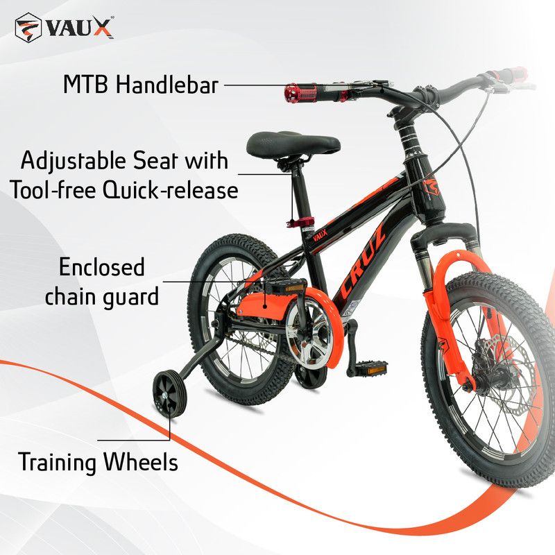 Vaux - Cruz Kids Bike 16 Inch - Orange