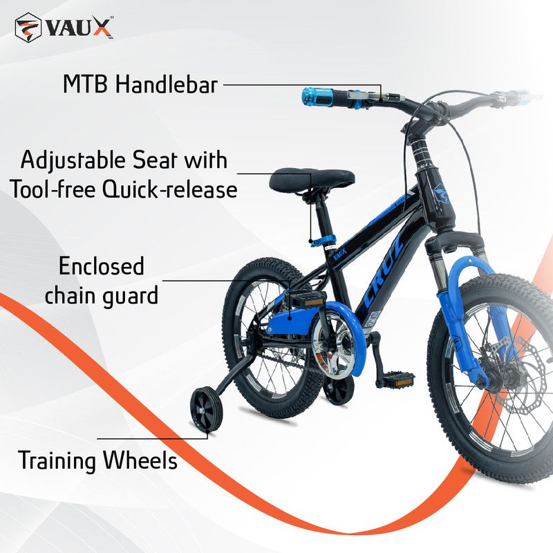 Vaux - Cruz Kids Bike 16 Inch - Blue