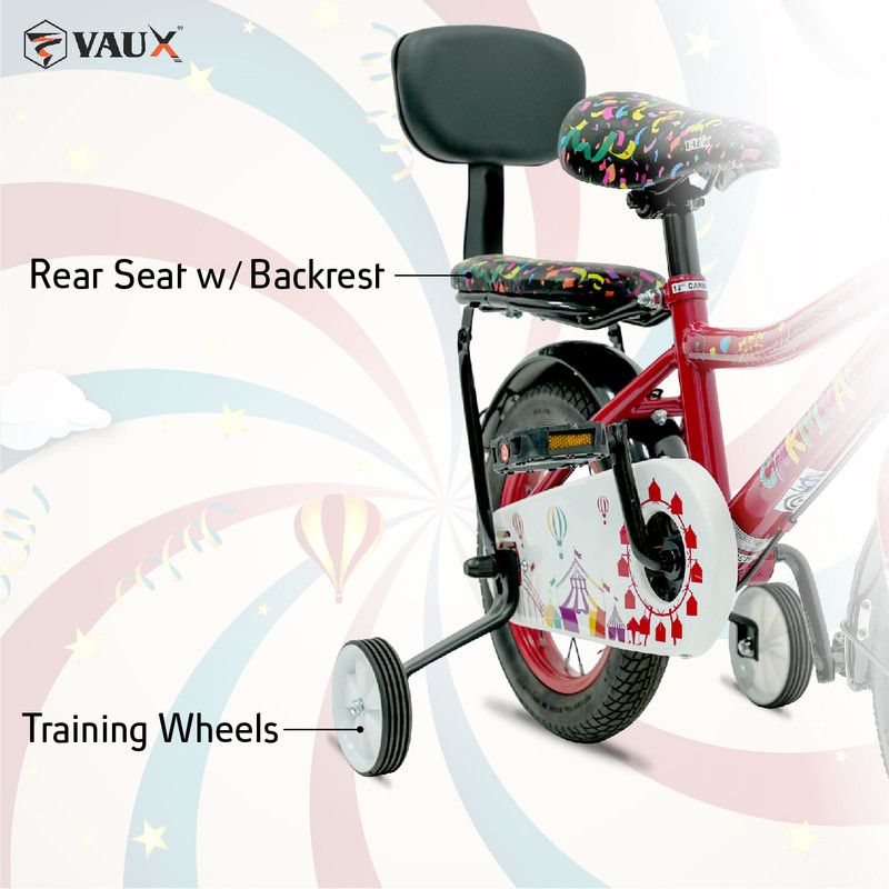 Vaux - Carnival Kids Bike 12 Inch - Red