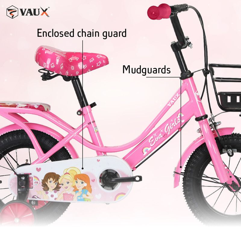 Vaux - Eva Girls Bicycle - Light Pink - 12-Inch