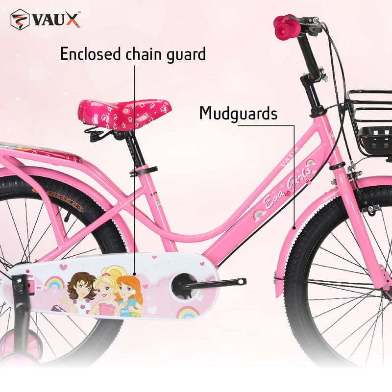 Vaux - Eva Girls Bicycle - Light Pink - 20-Inch