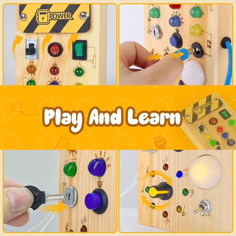 Essen - Montessori Busy Board Sensory Travel Toy