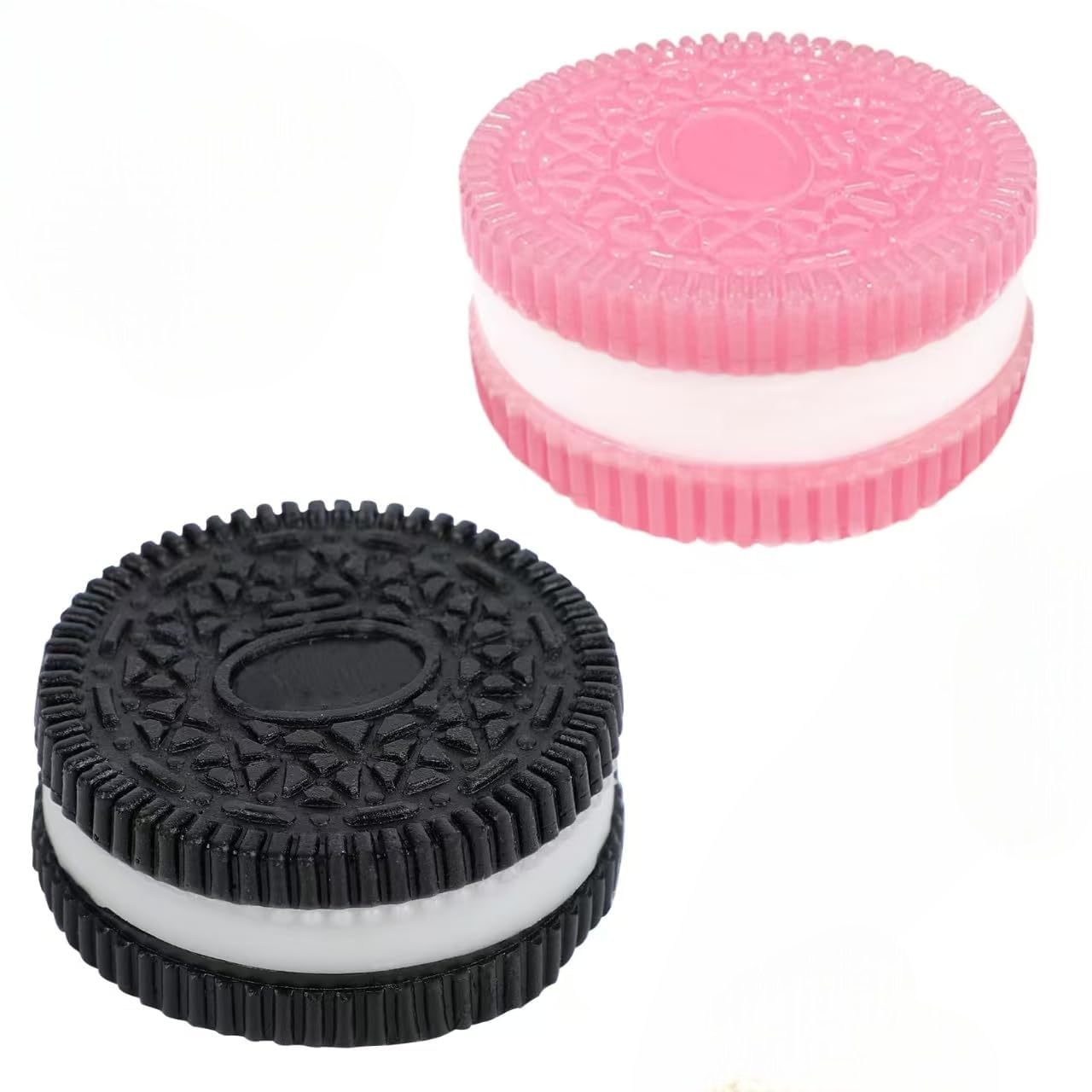 Essen - Squishy Biscuit Stress Relief Fidget Sensory Toy - 2 Pcs