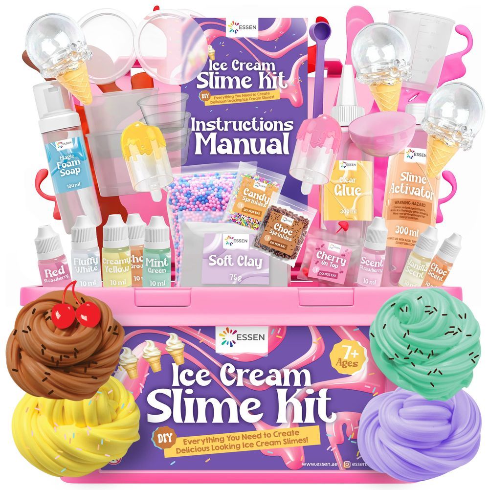 Essen - Ice Cream Slime Making DIY Kit Toy