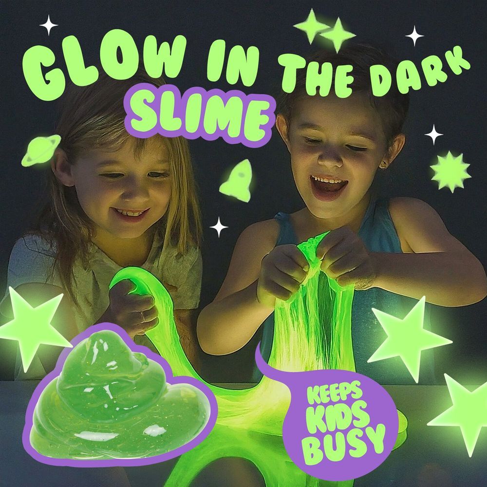 Essen - Galaxy Slime Kit Glow In The Dark DIY Slime Making Toy