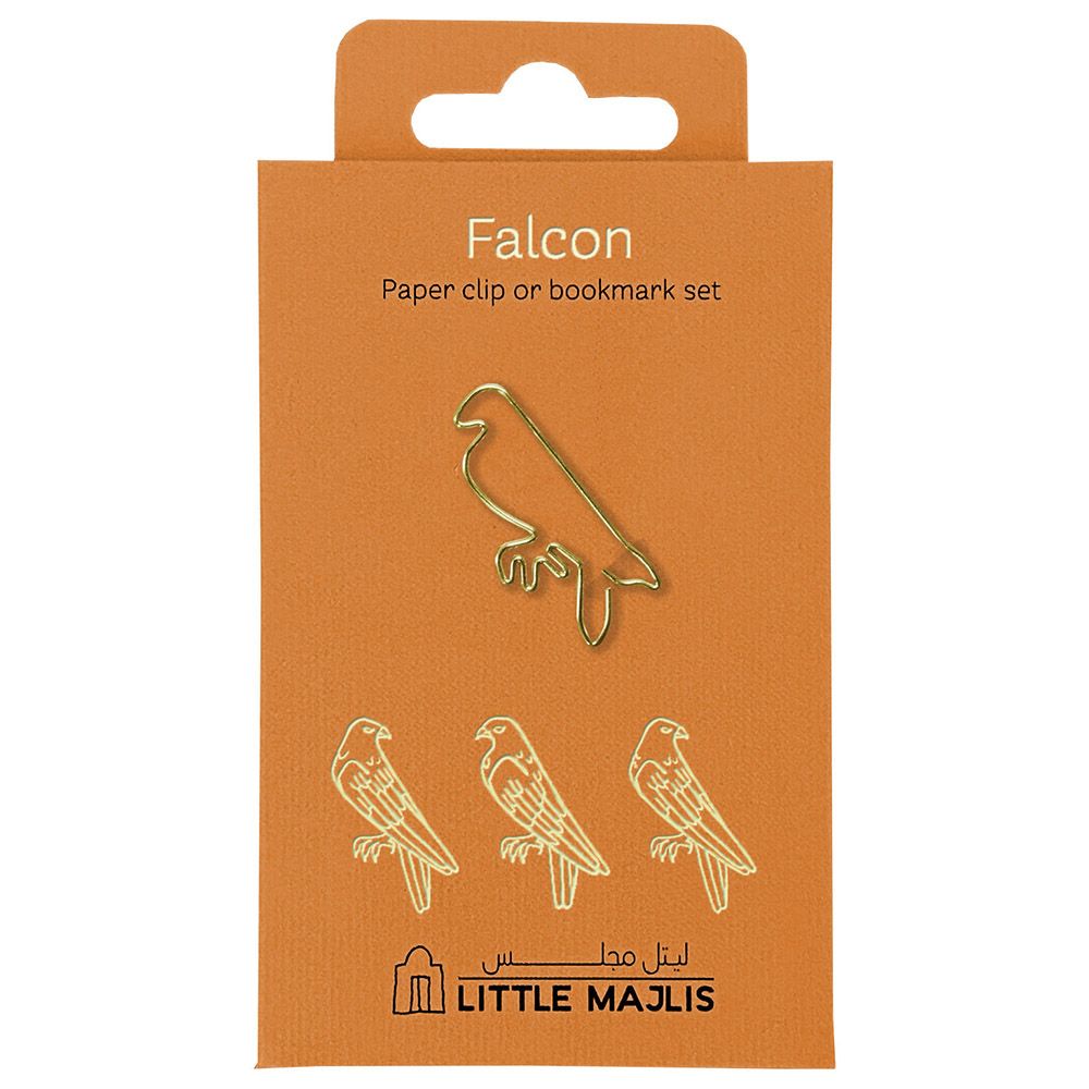 Little Majlis - Falcon Paper Clip Set - 6pcs