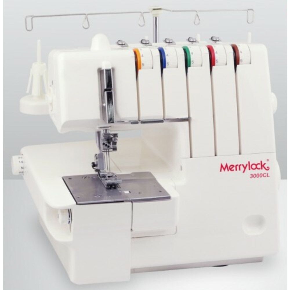 Janome - Merrylock 3000Cl Overlock And Coverstitch Machine - White