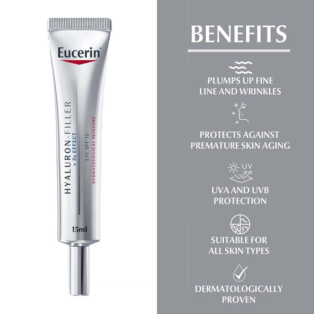 Eucerin - Hyaluron Filler Anti-Aging Eye Cream For All Skin Types 15ml