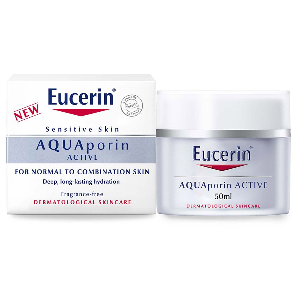 Eucerin - Aquaporin Active Light Face Day Cream With Gluco-Glycerol 50ml