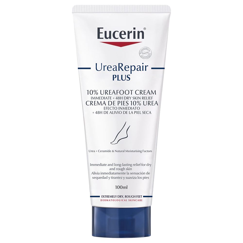 Eucerin - Urearepair Plus 10% Urea Foot Cream For Dry Skin 100ml