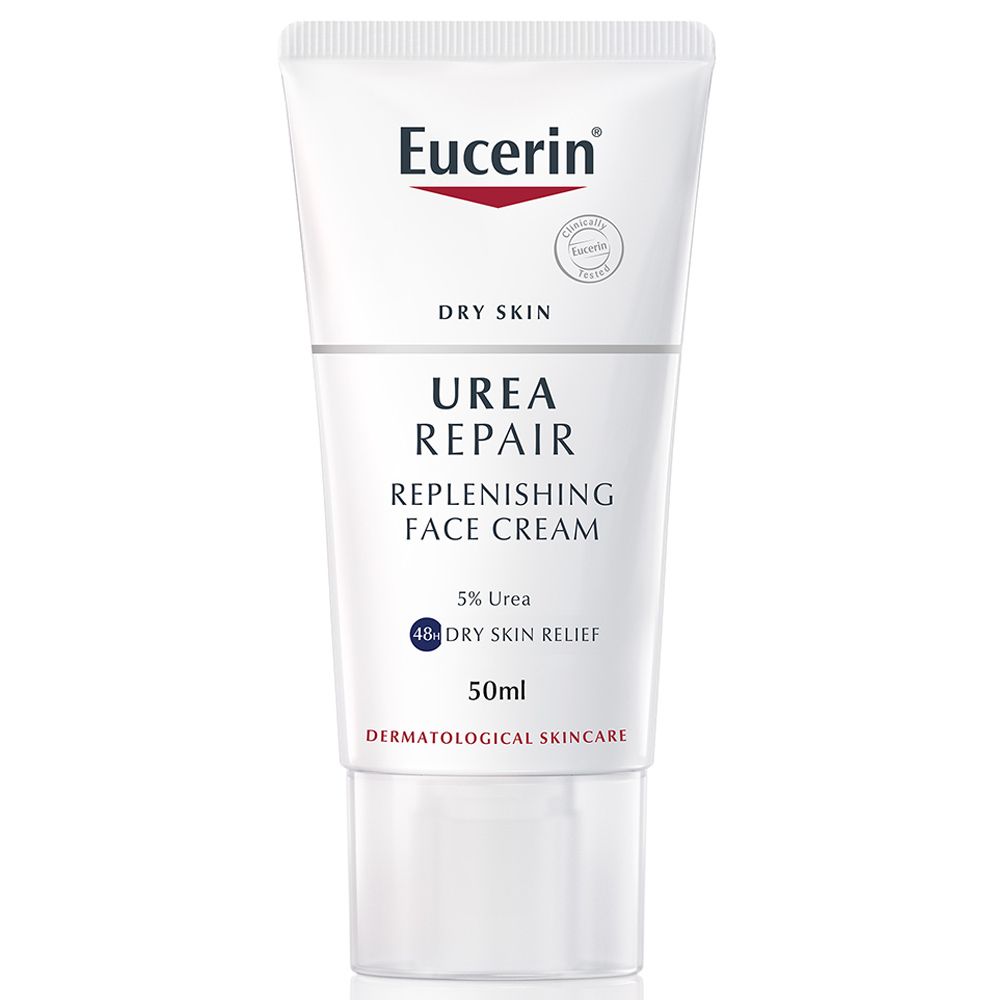 Eucerin - Urearepair Plus 5% Urea Face Cream With Ceramide For Dry 50ml