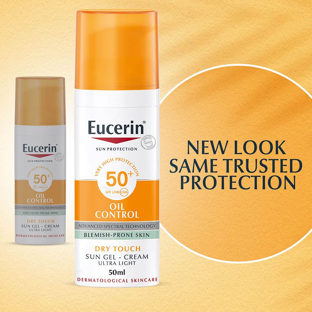 Eucerin - Face Sunscreen Oil Control Gel-Cream For Blemish-Prone Skin 50ml